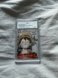 2022 Monkey D.Luffy 25th Anniversary One Piece Promo P-001 NM Pi 10 Pristine - Image 1