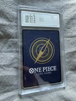 2022 Monkey D.Luffy 25th Anniversary One Piece Promo P-001 NM Pi 10 Pristine - Image 3
