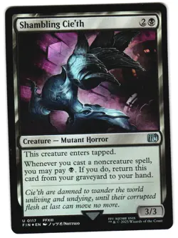 Shambling Cie'th Foil 117 U FINAL FANTASY MTG - Image 1
