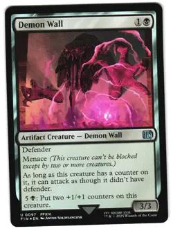Demon Wall Foil 97 U FINAL FANTASY MTG - Image 1