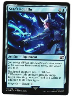 Sage's Nouliths Foil 70 C FINAL FANTASY MTG - Image 1