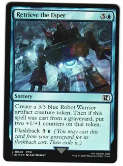 Retrieve the Esper Foil 68 C FINAL FANTASY MTG - Image 1