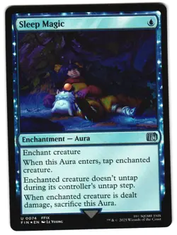 Sleep Magic Foil 74 U FINAL FANTASY MTG - Image 1