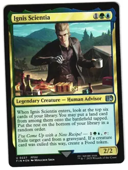 Ignis Scientia Foil 227 U FINAL FANTASY MTG - Image 1