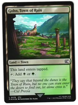 Gohn, Town of Ruin Foil 278 L FINAL FANTASY MTG - Image 1
