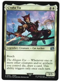 G'raha Tia Foil 21 U FINAL FANTASY MTG - Image 1