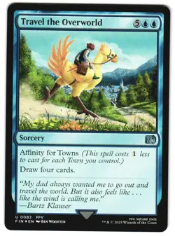 Travel the Overworld Foil 82 U FINAL FANTASY MTG - Image 1