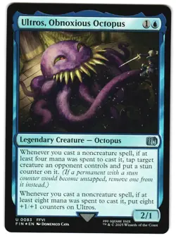 Ultros, Obnoxious Octopus Foil 83 U FINAL FANTASY MTG - Image 1
