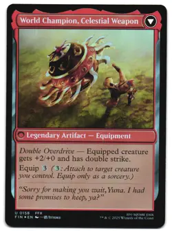 Sidequest: Play Blitzball Foil 158 U FINAL FANTASY MTG - Image 2