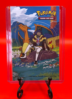 2023 POKEMON CROWN ZENITH CHARIZARD STICKER ➕ BONUS MERLIN SERIES 1 STICKER 💫 - Image 1