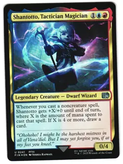 Shantotto, Tactician Magician Foil 241 U FINAL FANTASY MTG - Image 1