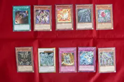 YU GI OH 1996 Lot de 10 cartes Yu-Gi-Oh - Version francaise - Image 1