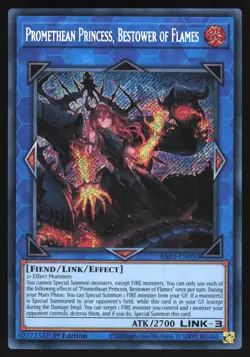 Promethean Princess, Bestower of Flames - RA03-EN050 - Secret Rare - Yugioh - Image 1