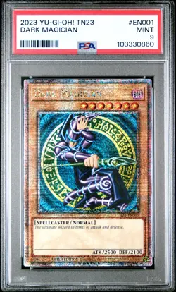 Dark Magician - PSA 9 - TN23-EN001 - Quarter Century Secret Rare - Yugioh - Image 1