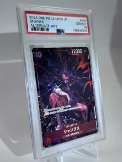 PSA 10 2024 ONE PIECE OP09 SHANKS ALTERNATE ART #004 - Image 3
