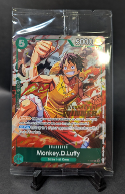 One Piece TCG Monkey D. Luffy P-135 Winner Stamp OP16 Pre-Release Promo - Image 1
