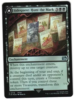 Sidequest: Hunt the Mark Foil 119 U FINAL FANTASY MTG - Image 1