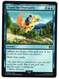 Travel the Overworld Foil 82 U FINAL FANTASY MTG - Image 1