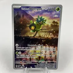 Teal Mask Ogerpon 123 Sv: Scarlet & Violet Promo Cards Holo - Image 1