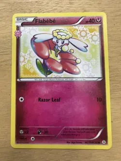 Flabebe RC17/RC32 XY Generations Radiant Collection Holo Rare Pokemon Card NM - Image 1