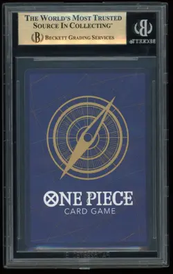 2025 ONE PIECE CARD JAPANESE PROMO MAGAZINE ST21-014 MONKEY D LUFFY BGS 10 - Image 2