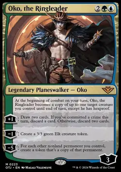 Oko, the Ringleader - Non-Foil - otj - 223 | MTG Card - Image 3
