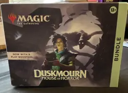 Magic: The Gathering Duskmourn House of Horror Bundle Sealed Box 9 Play Boosters - Image 1