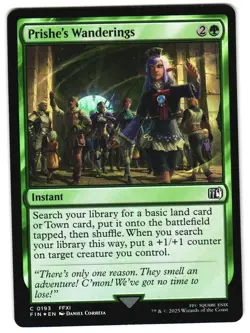 Prishe's Wanderings Foil 193 C FINAL FANTASY MTG - Image 1