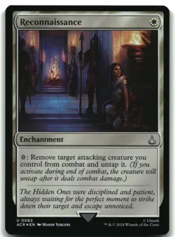 Reconnaissance 82 Assassin's Creed Magic: The Gathering Foil NM - Image 1