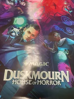 (Foil) Duskmourn House of Horror Promo Poster: Magic the Gathering MTG 18x24 - Image 2