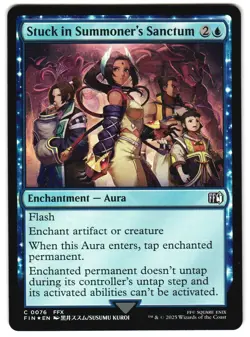 Stuck in Summoner's Sanctum Foil 76 C FINAL FANTASY MTG - Image 1