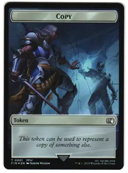 Hero (0005) // Copy (0001) Double-Sided Token Foil 5 // 1 T FINAL FANTASY MTG - Image 2