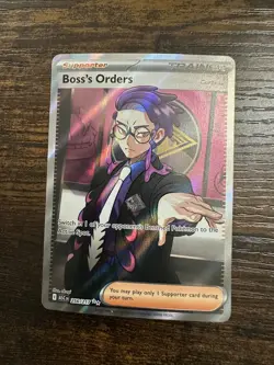 ENG Pokemon TCG – Boss's Orders (256/217) ASC NM/M Pack Fresh - Image 1