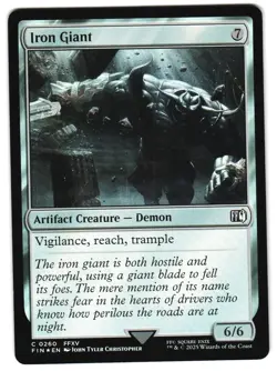 Iron Giant Foil 260 C FINAL FANTASY MTG - Image 1