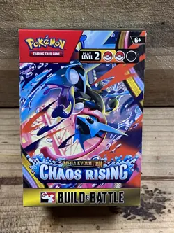 Pokemon CHAOS RISING Build & Battle Factory Sealed Box - Brand New Sealed - Image 1