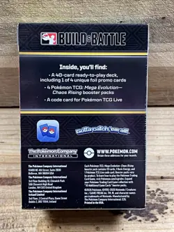 Pokemon CHAOS RISING Build & Battle Factory Sealed Box - Brand New Sealed - Image 3