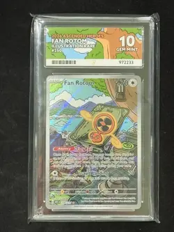 Pokemon Fan Rotom 250/217 Ascended Heroes - ACE 10 Perfect Subgrades - Image 1