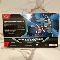 Pokemon Greninja ex & Kingdra ex Special Collection Box Promo Booster 2024 - Image 2