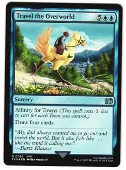 Travel the Overworld Foil 82 U FINAL FANTASY MTG - Image 1