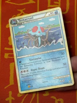 POKEMON TCG TENTACRUEL 50/102 EXCELLENT NON HOLO UNCOMMON TRIUMPHANT - Image 3