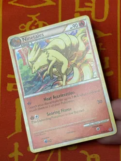 POKEMON TCG NINETALES 20/95 EXCELLENT NON HOLO RARE UNLEASHED - Image 3