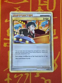 POKEMON TCG JUDGE 78/95 EXCELLENT NON HOLO UNCOMMON UNLEASHED - Image 1