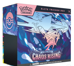Pokemon TCG: Chaos Rising Elite Trainer Box (ETB). New & Factory Sealed - Image 1