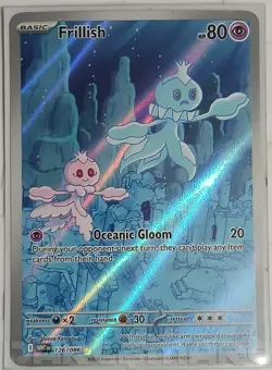 Pokemon TCG - Frillish Illustration Rare Holo - SV11W: White Flare #126/086 - Image 1
