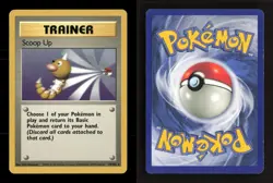 Scoop Up 78/102 Base Set Unlimited MP Pokemon - Image 3