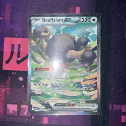 Bouffalant EX 170/086 Special Illustration Rare White Flare Pokemon TCG - Image 1
