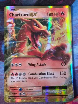 Pokemon TCG Charizard EX 012/108 Evolutions (NM/M) - Image 1