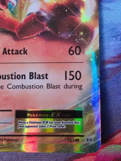 Pokemon TCG Charizard EX 012/108 Evolutions (NM/M) - Image 4