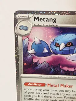 Metang 114/162 - Cosmos Holo - Pokemon Play! Prize Pack Series Stamped NM - Image 3