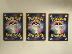 Bulbasaur&Charmander&Squirtle Pokemon TCG S-Chinese SV-P Promo NM - Image 2